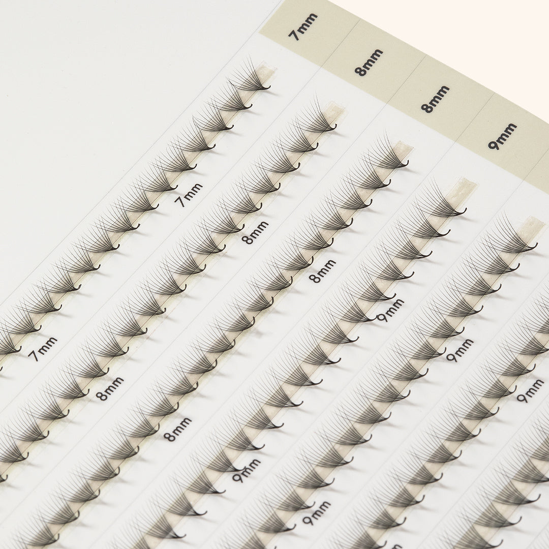 Narrow Premade/Promade Fans 10D 0.03 640 fans - Mixed Lengths