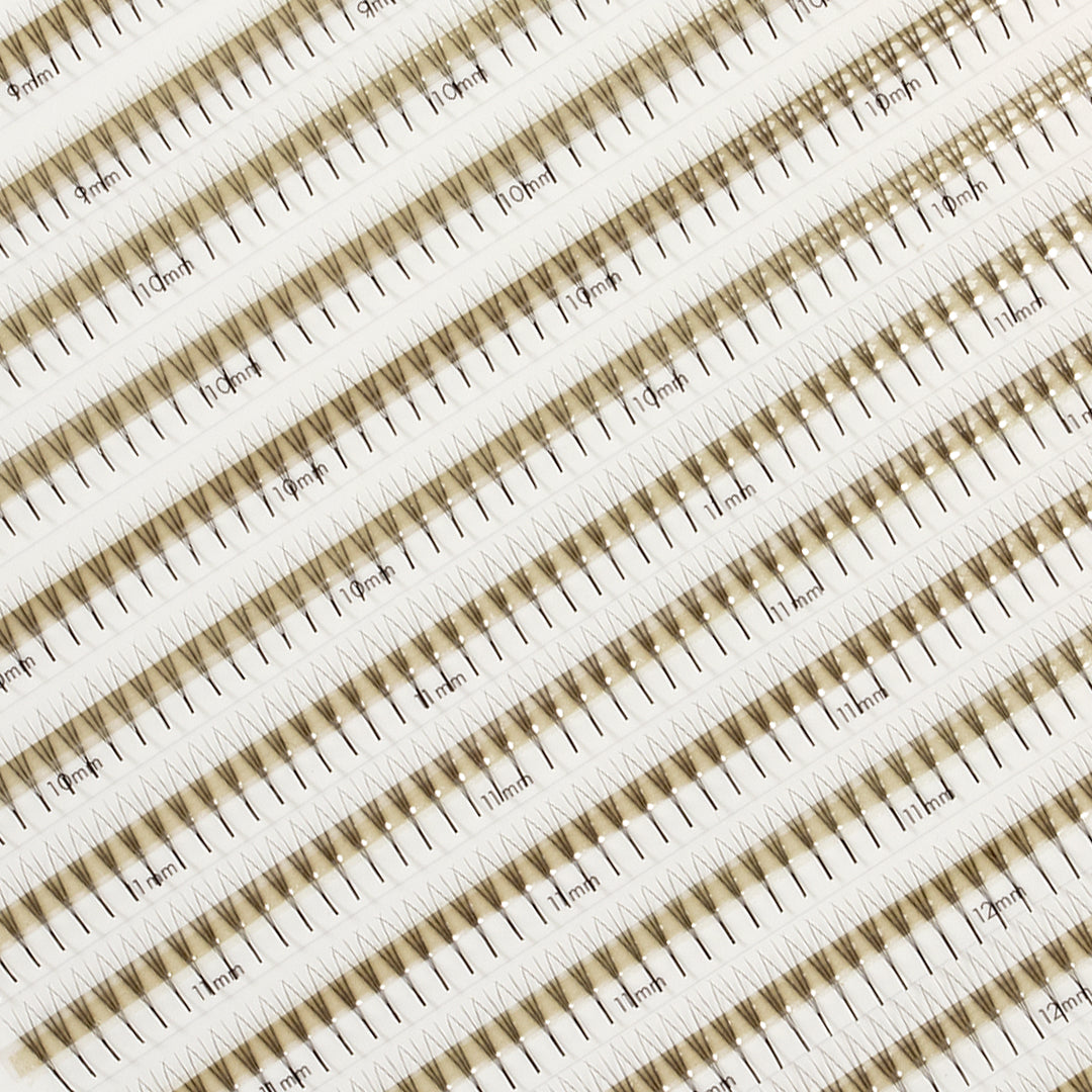 Narrow Premade/Promade Fans 3D 0.07 1000 fans - Mixed Lengths