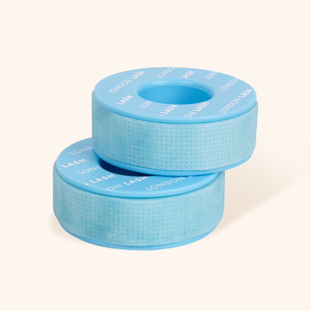 Two Blue Breathable Medical Lash Tapes from London Lash