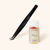 Fiber Fine Tip Volume Tweezer and Glue Remover Bundle