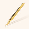 Long Slim Mega Volume Tweezers in Gold