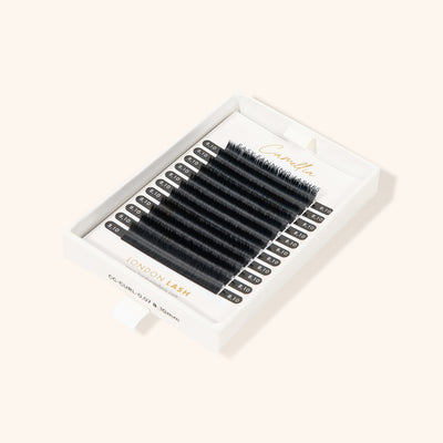 0.05 SINGLE SIZE LASH TRAY OF CAMELLIA EASY FANNING MEGA VOLUME LASHES