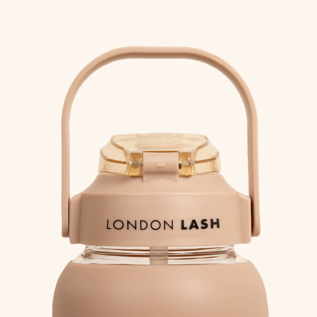 Bottiglia d'acqua in vetro London Lash