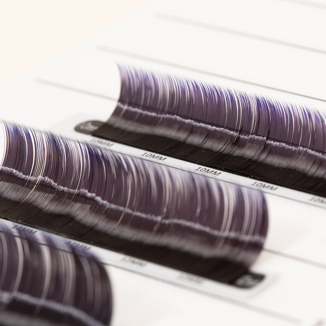 Strips of Violet Two-Tone Ombre Lashes