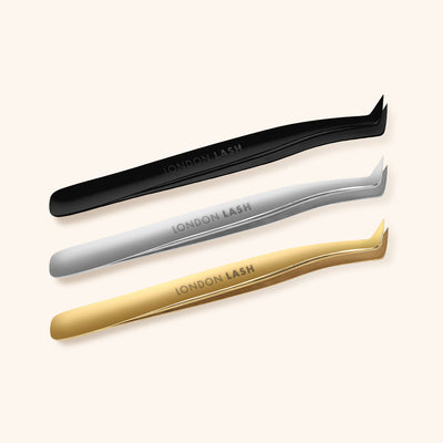 Regular Tip Volume Tweezers in Three Colour Options