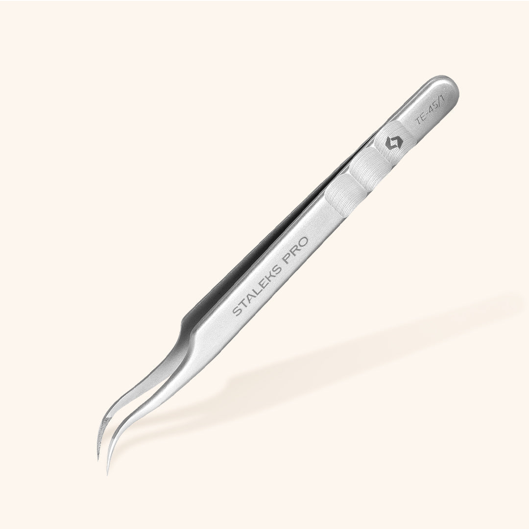 Curved Fiber Tip Volume Eyelash Extensions Tweezers - LIMITED EDITION for lash artists