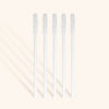 Silicone Mascara Wands in White