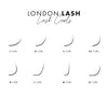 Infographic of Lash Curls of Volume Mayfair Lashes 0.07
